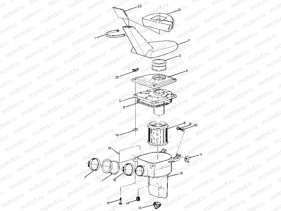 Air Box Assembly (4916341634019A) | Air Box Assembly (4916341634019A)