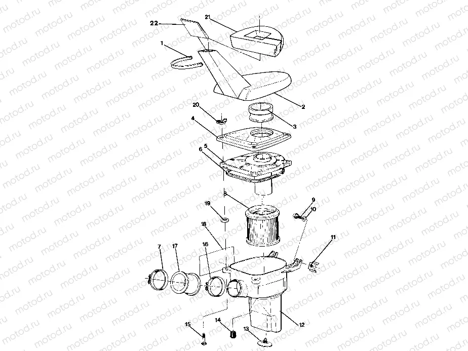 Air Box Assembly (4916351635008A) | Air Box Assembly (4916351635008A)