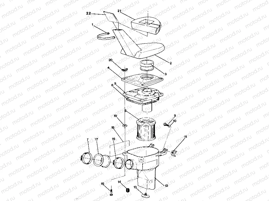Air Box Assembly (4917741774023A) | Air Box Assembly (4917741774023A)