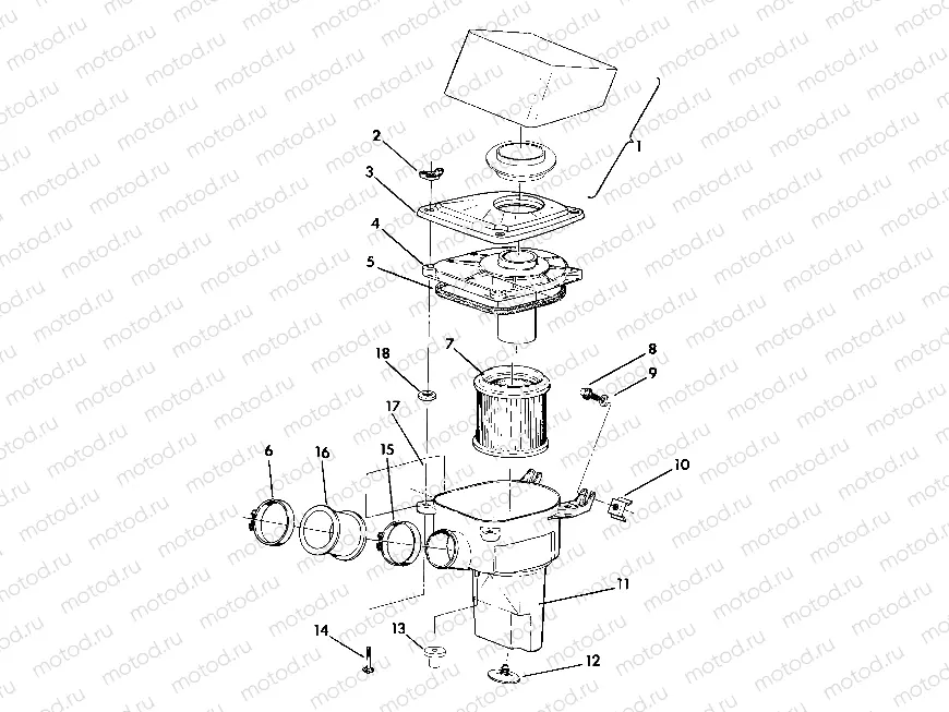 Air Box Assembly (4918411841019A) | Air Box Assembly (4918411841019A)