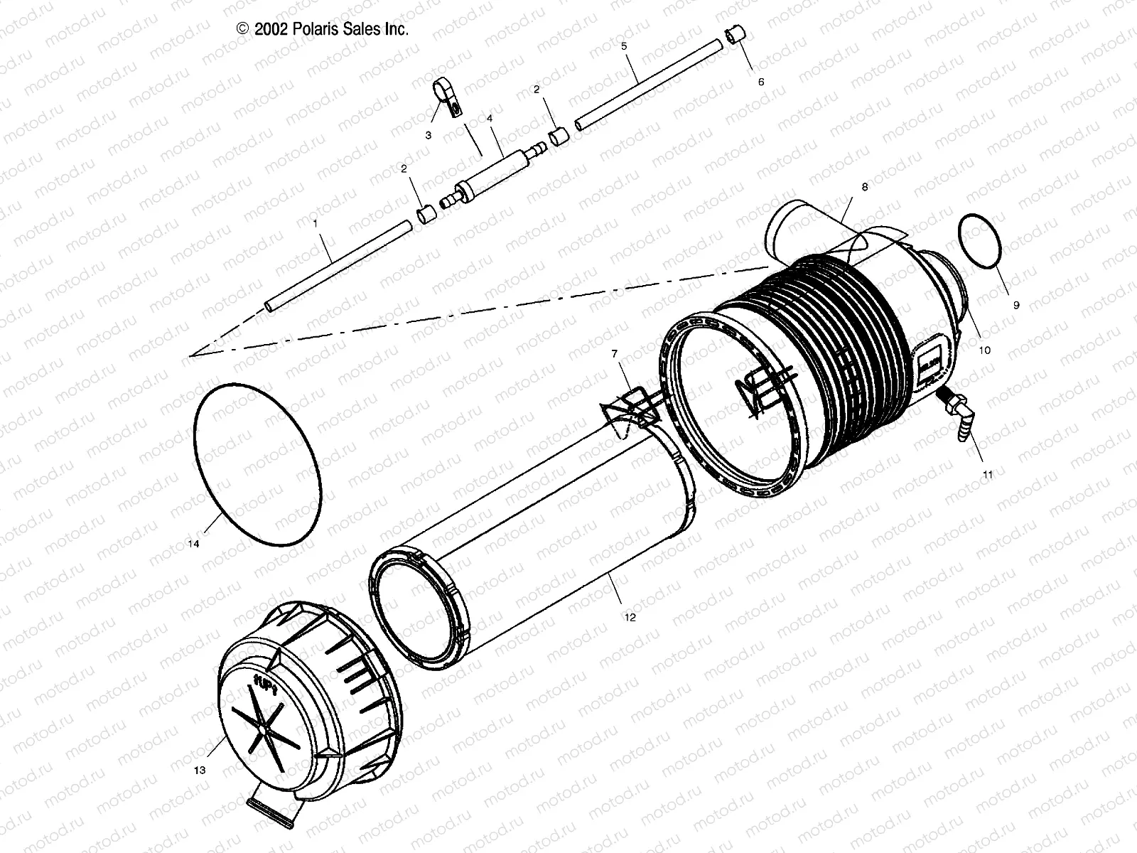 AIR BOX - C10RB42AA (4976407640C07) | AIR BOX - C10RB42AA (4976407640C07)