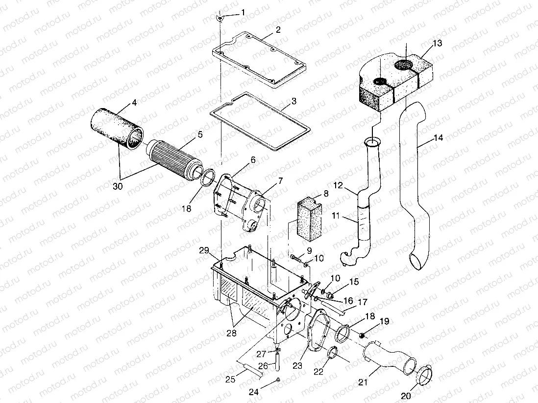 AIR BOX - W97CD50A (4941354135B002) | AIR BOX - W97CD50A (4941354135B002)