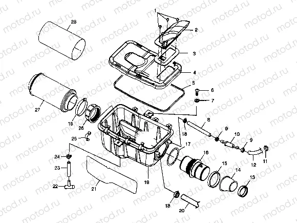 AIR BOX - W98BC50A (4944994499c006) | AIR BOX - W98BC50A (4944994499c006)