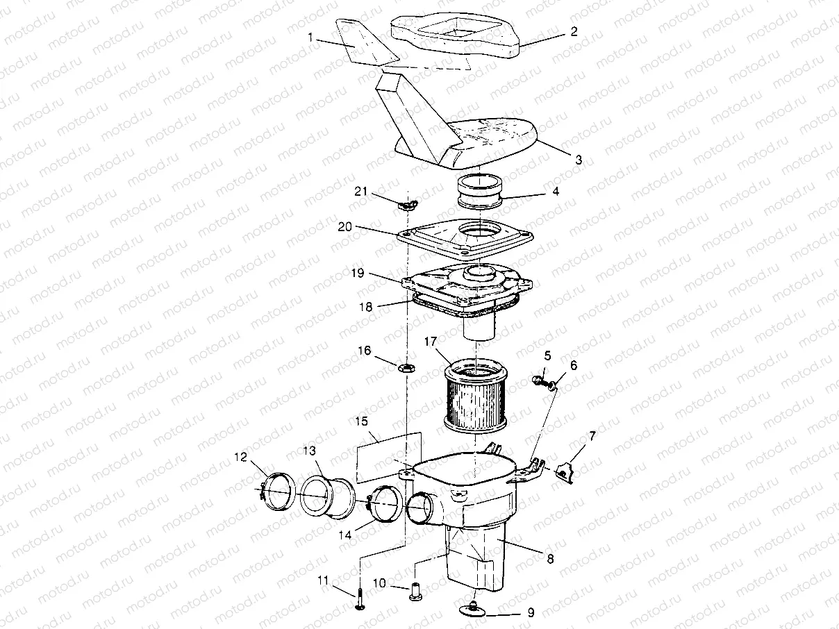 AIR BOX XPLORER 300 W969130 (4935903590B001) | AIR BOX XPLORER 300 W969130 (4935903590B001)