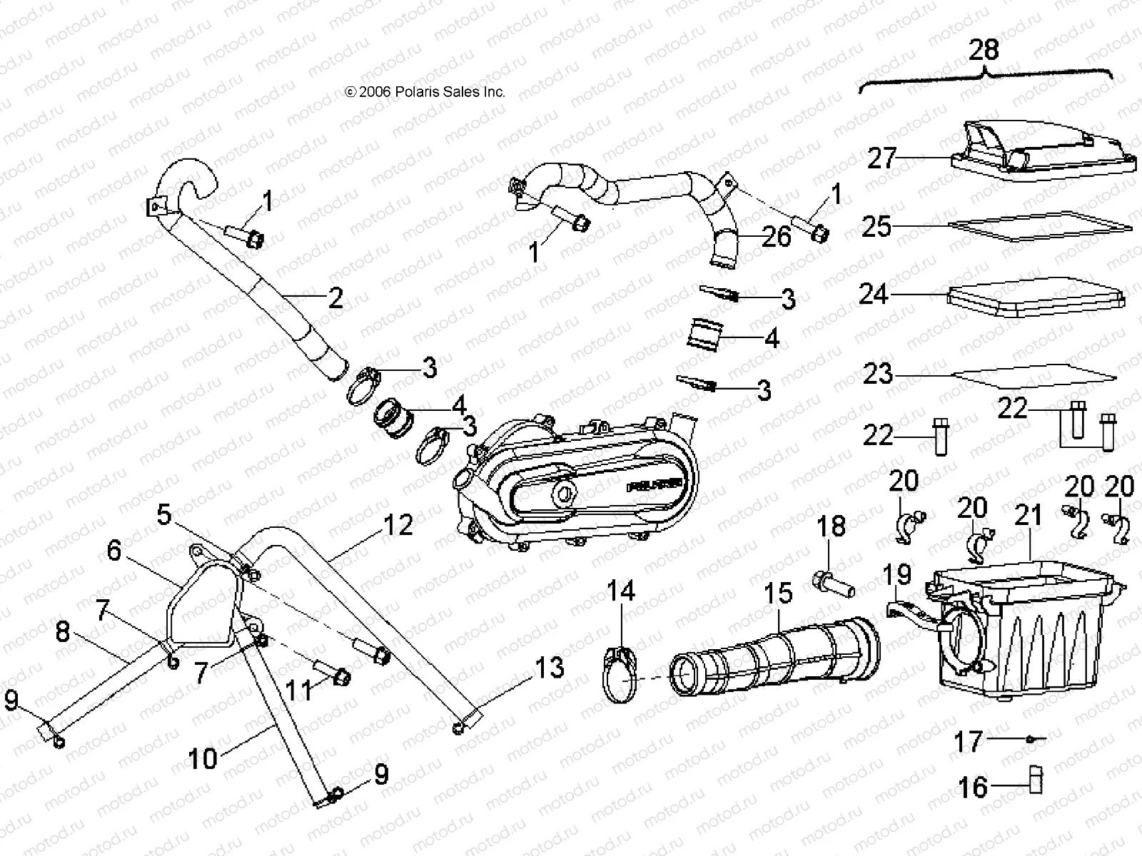 AIR CLEANER - A07FA09AA/AB (49ATVAIRBOX07OTLW90) | AIR CLEANER - A07FA09AA/AB (49ATVAIRBOX07OTLW90)