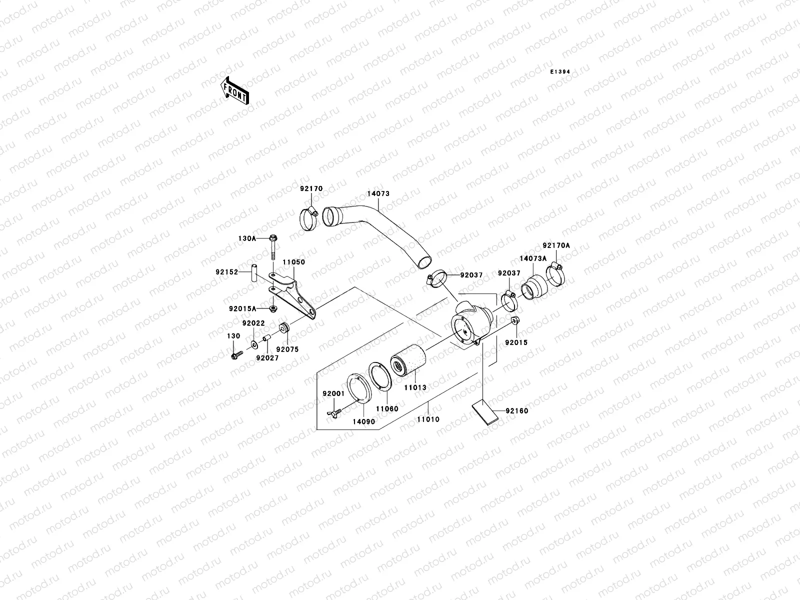 Air Cleaner-Belt Converter