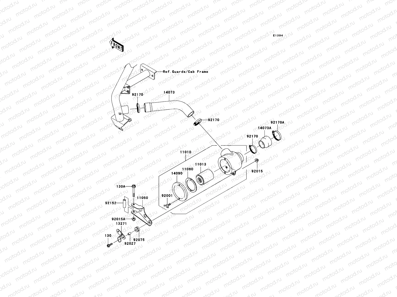 Air Cleaner-Belt Converter