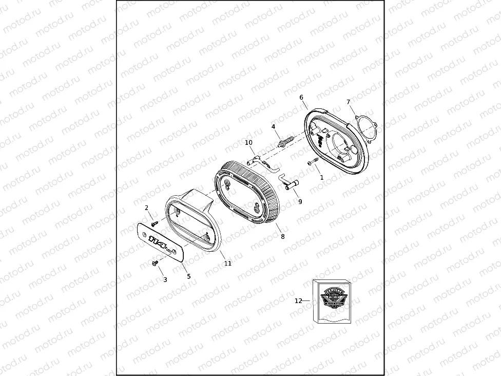 AIR CLEANER - FLHRXS, FLHXS, FLTRXS