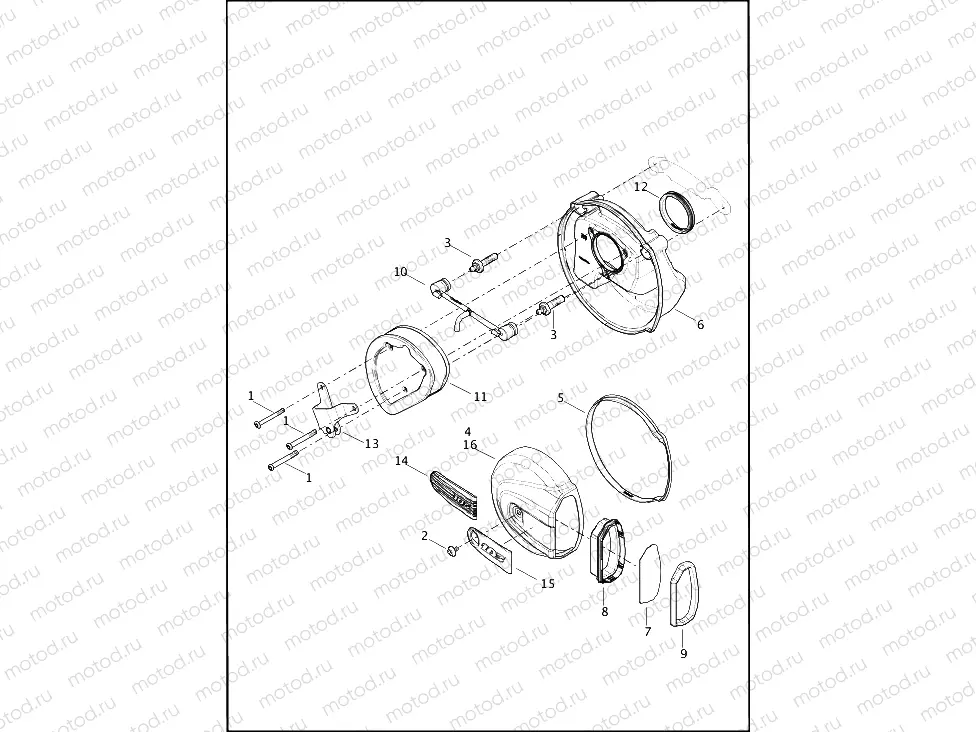 AIR CLEANER - FXSB, FLSTC, FLSTF, FLSTN, FLSTFB, FLS