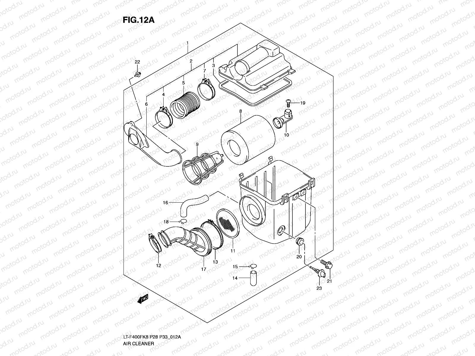 AIR CLEANER (LT-F400FL0)