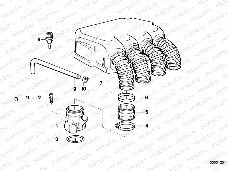 Air collector/inlet manifold