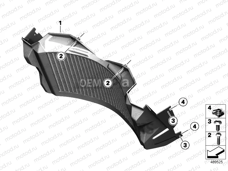 AIR DUCTING, RADIATOR