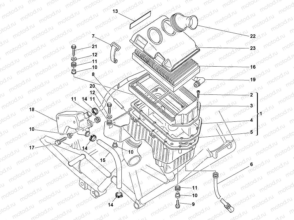 AIR INDUCTION - OIL VENT