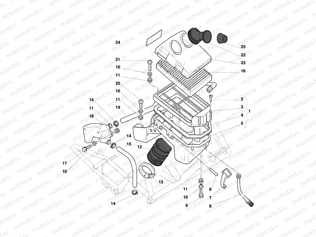 AIR INDUCTION - OIL VENT