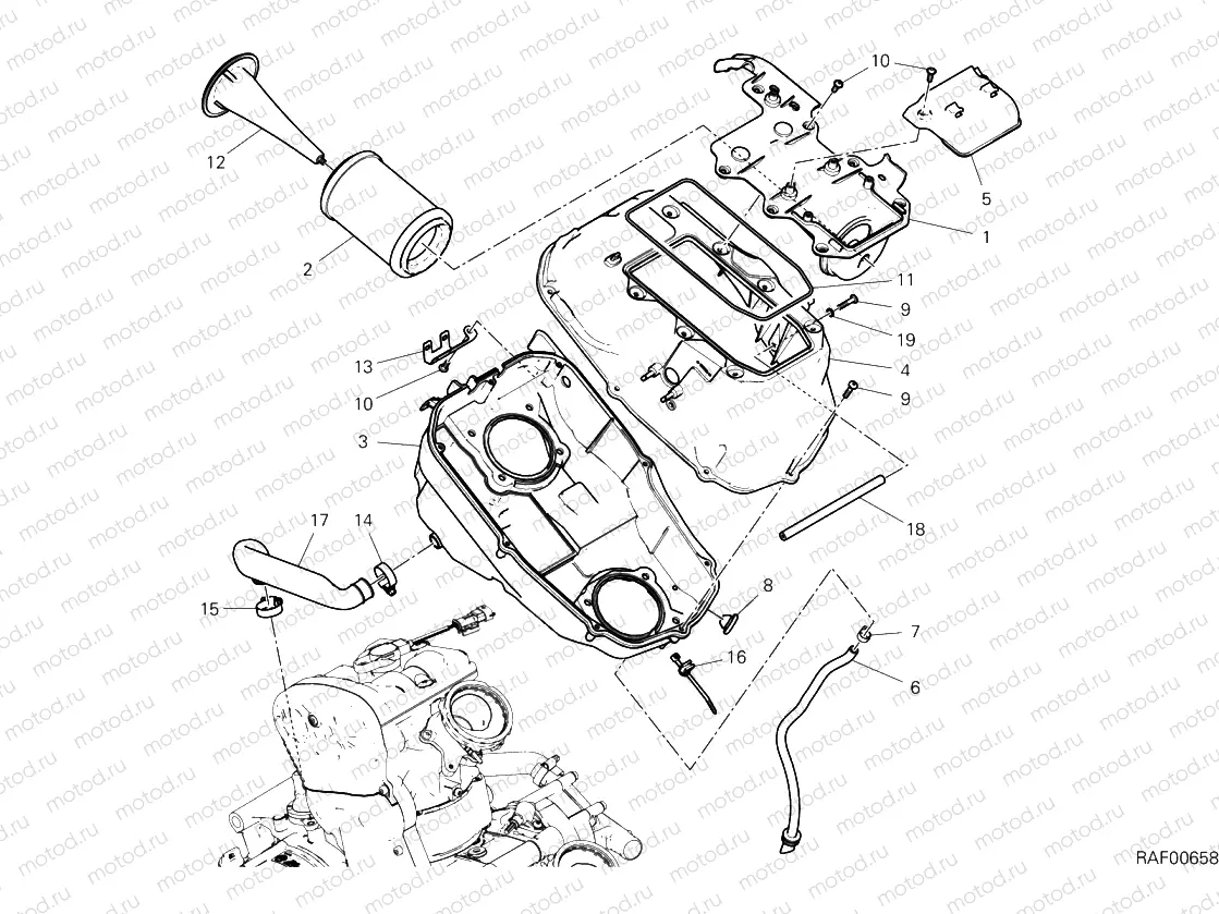 Air Intake & Oil Breather
