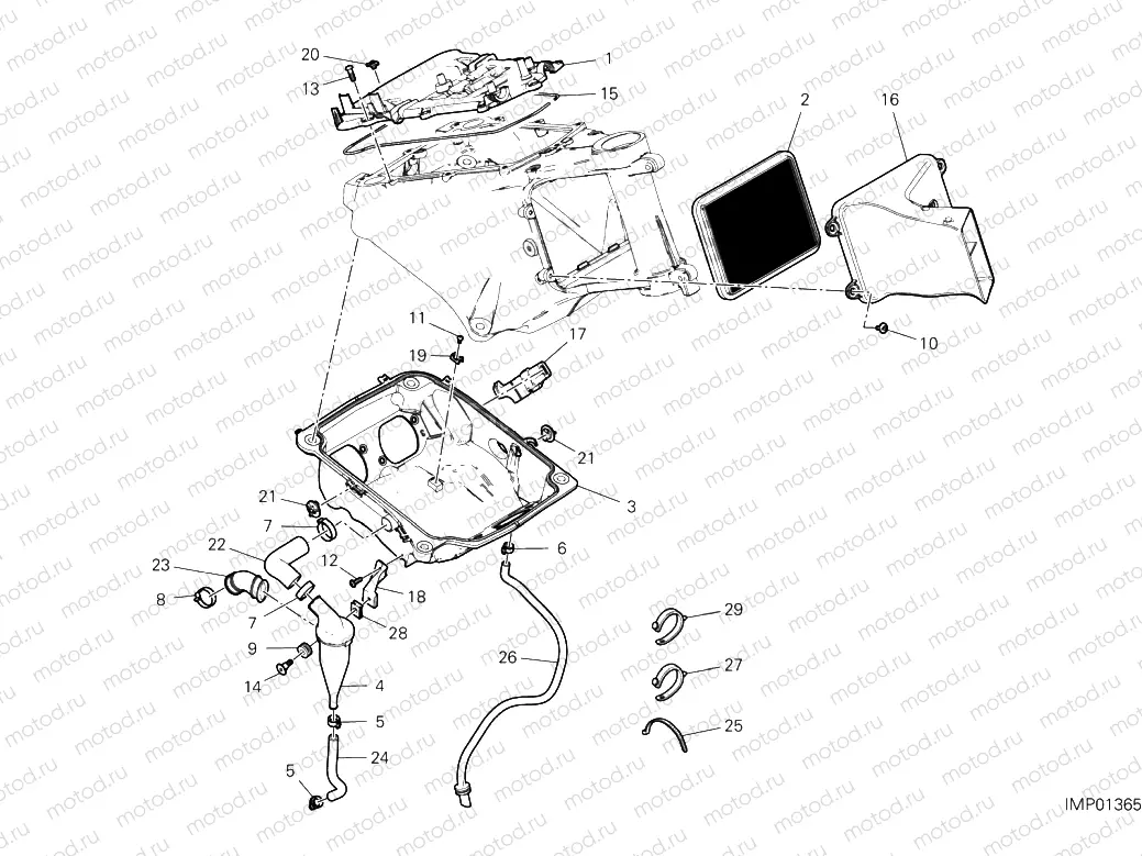 Air Intake & Oil Breather