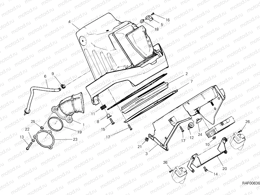 AIR INTAKE - OIL BREATHER [MOD:SCR11SPE]