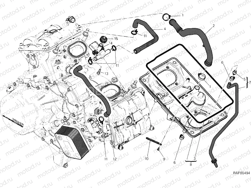 AIR INTAKE - OIL BREATHER » UNCLASSIFIED