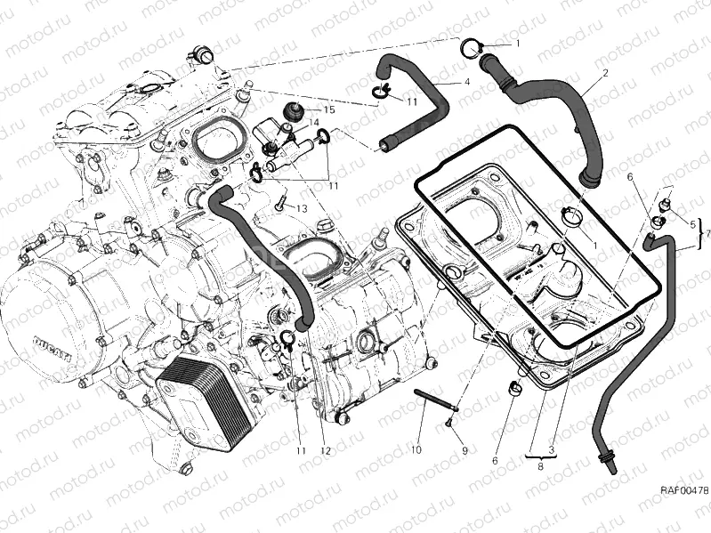 AIR INTAKE - OIL BREATHER » UNCLASSIFIED