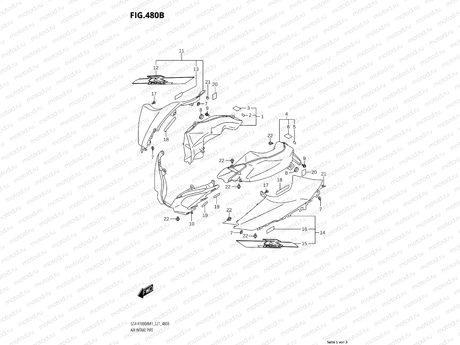 AIR INTAKE PIPE