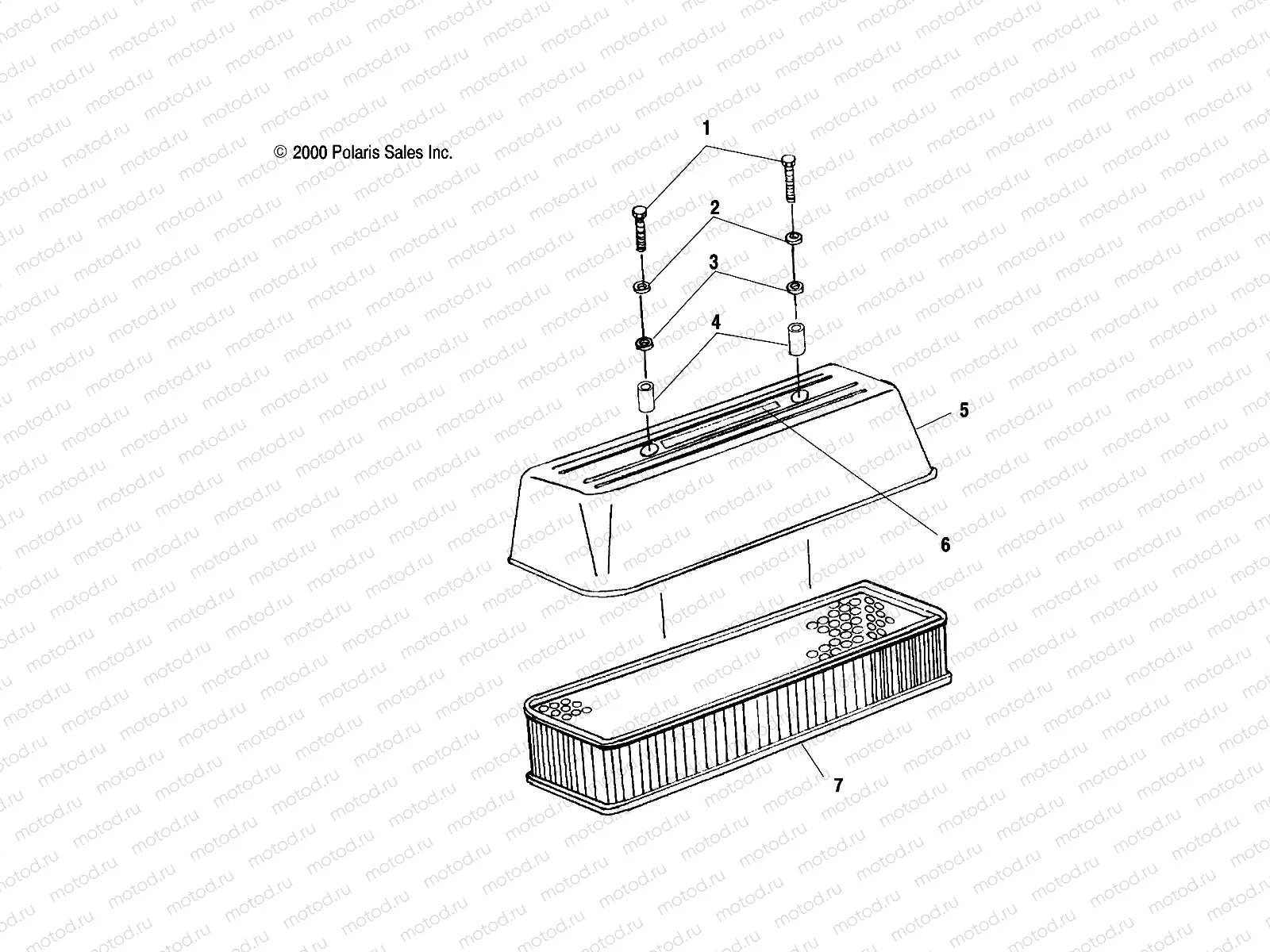 AIR INTAKE - W015198D (4964846484B006) | AIR INTAKE - W015198D (4964846484B006)