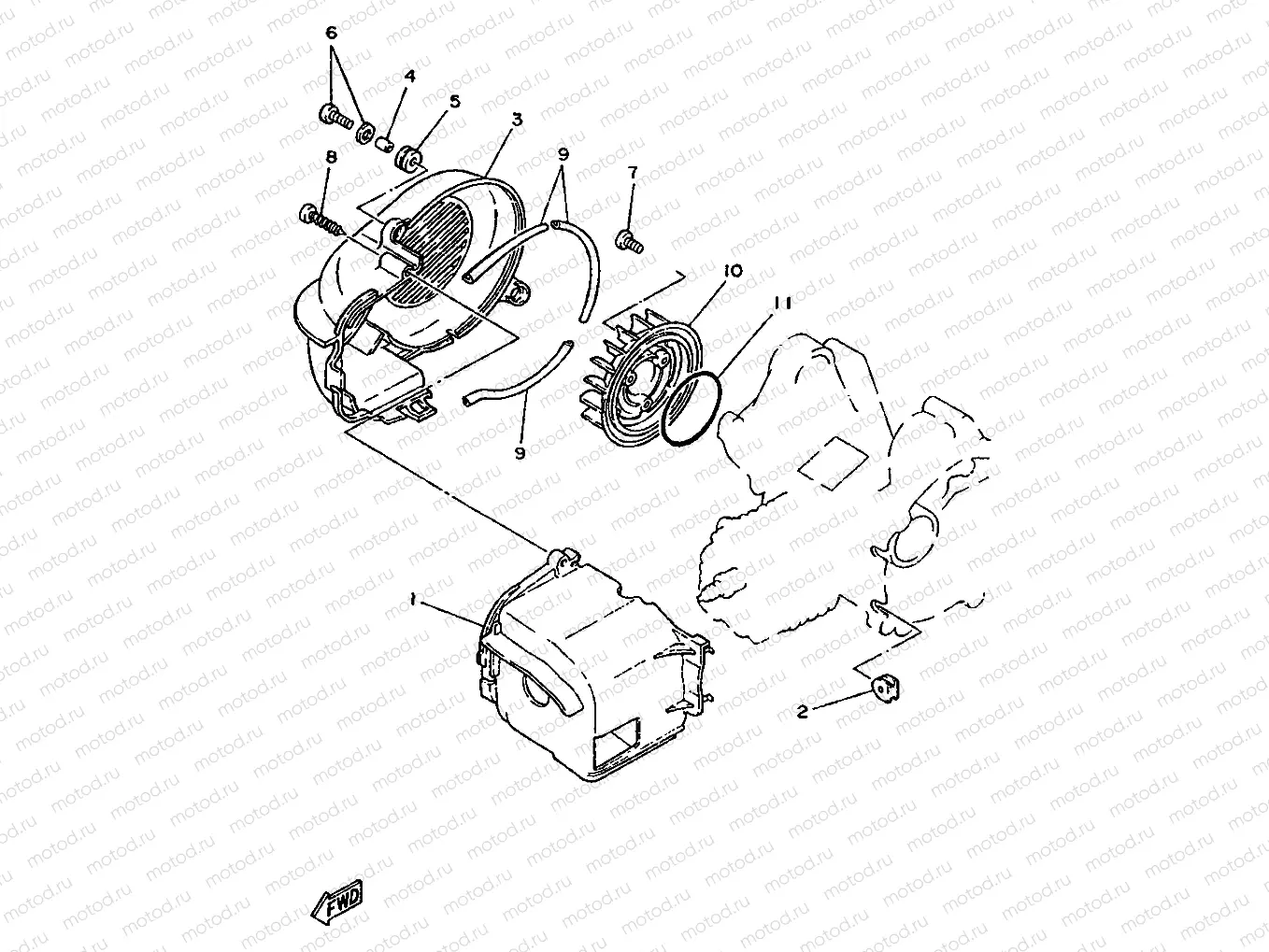 AIR SHROUD & FAN