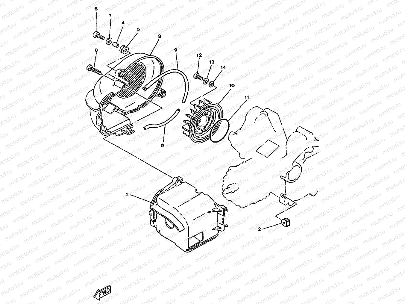 AIR SHROUD & FAN