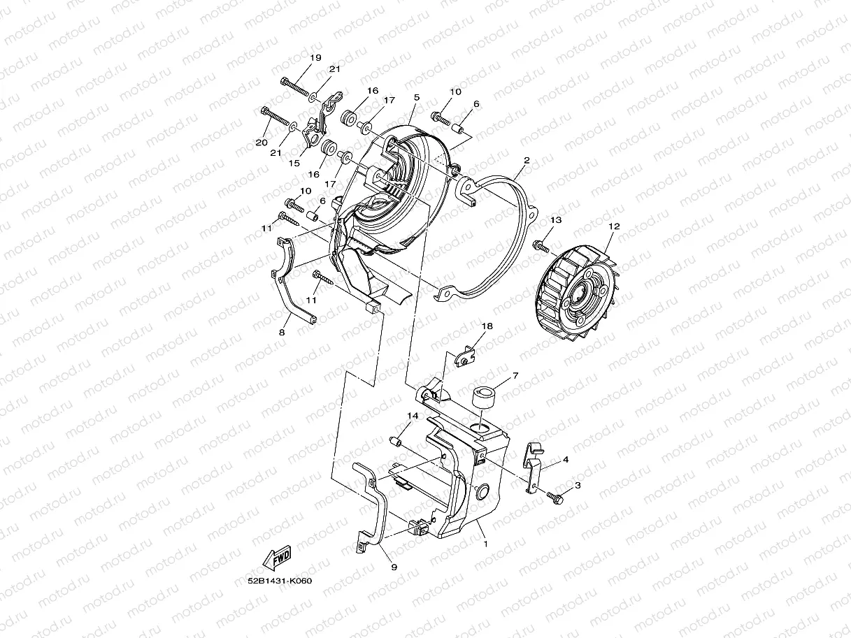 AIR SHROUD & FAN
