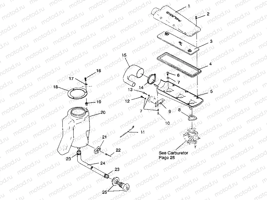 AIR VENT SL 750 B944070 (4927012701017A) | AIR VENT SL 750 B944070 (4927012701017A)