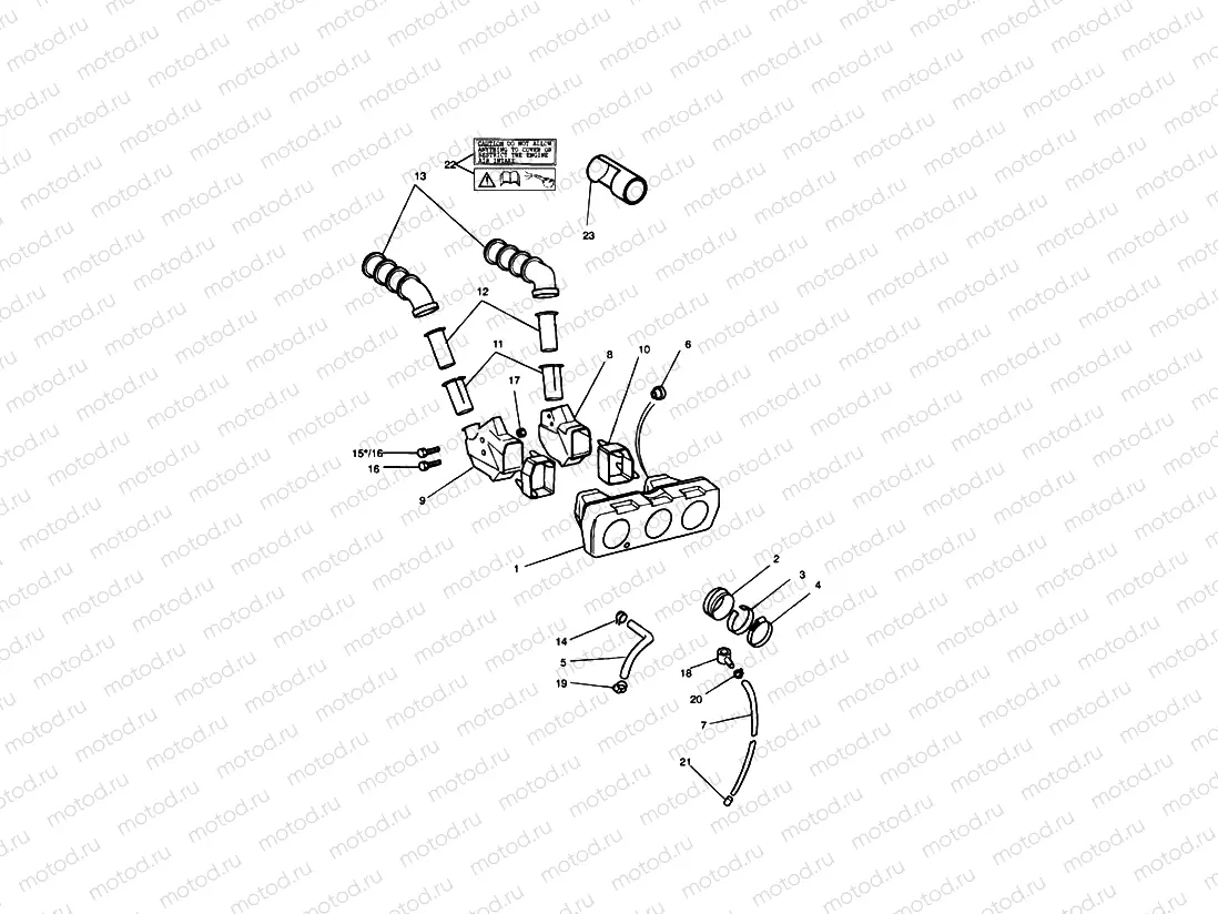 Airbox 4 Cyl, All markets. 3 Cyl, All markets...