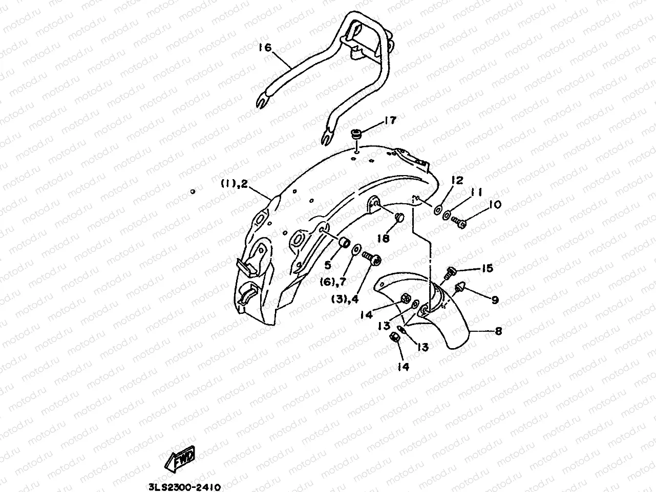 ALTERNATE (FENDER) FOR CHE