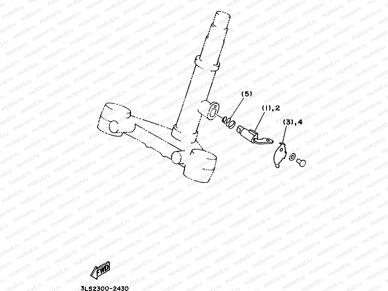 ALTERNATE (FRONT FORK) FOR CANARY Is.