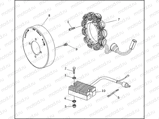 ALTERNATOR & REGULATOR