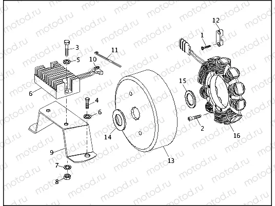ALTERNATOR & REGULATOR