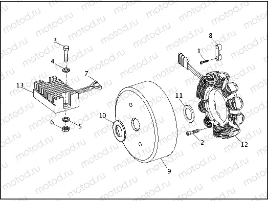 ALTERNATOR & REGULATOR