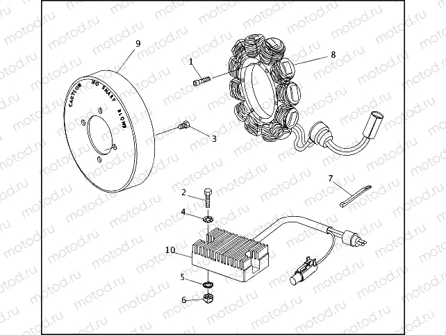 ALTERNATOR & REGULATOR
