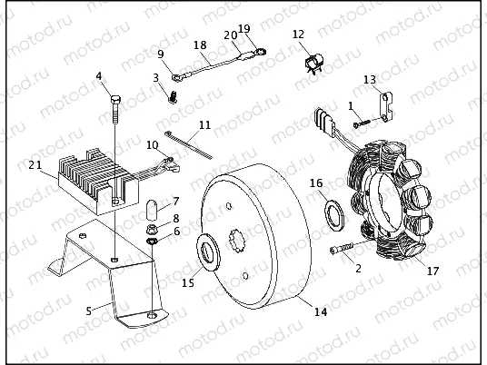 ALTERNATOR & REGULATOR