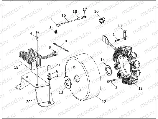 ALTERNATOR & REGULATOR