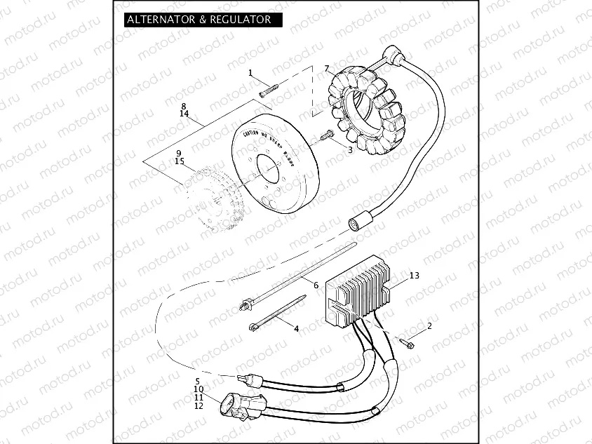 ALTERNATOR & REGULATOR