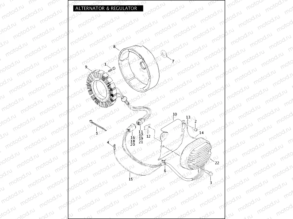 ALTERNATOR & REGULATOR