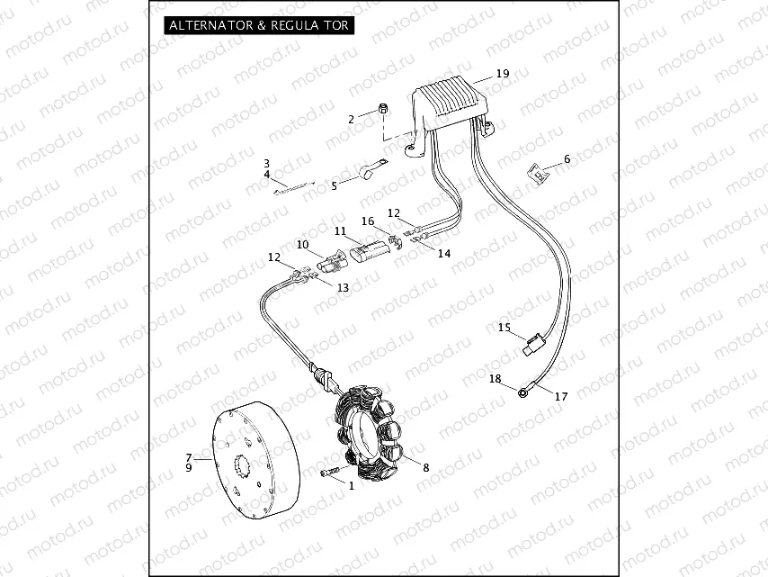 ALTERNATOR & REGULATOR