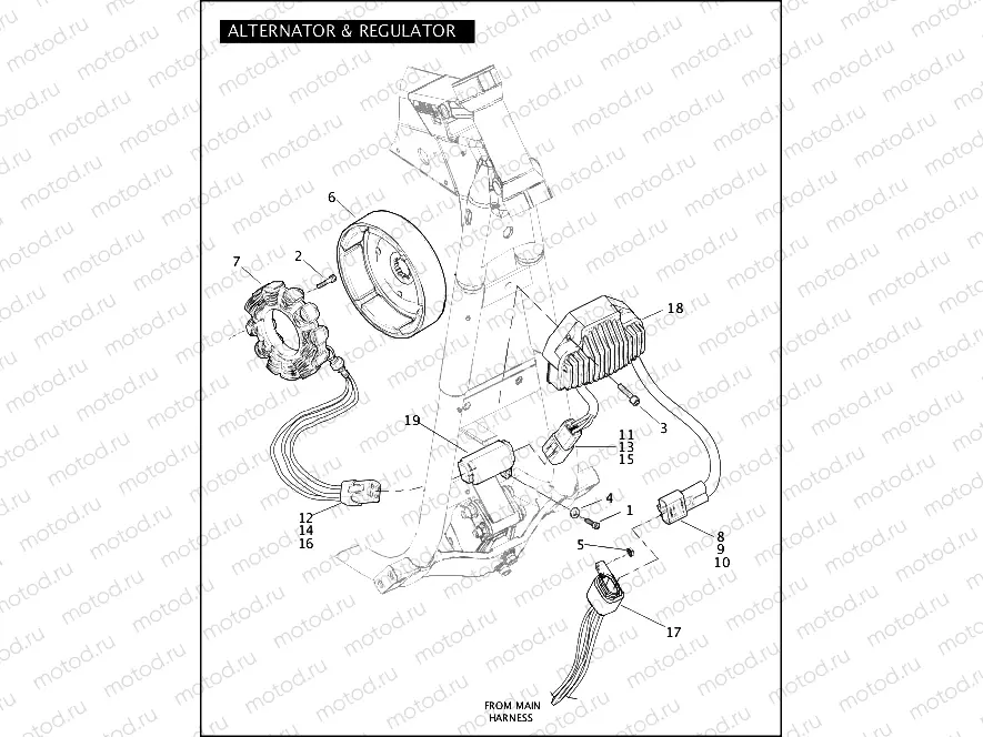 ALTERNATOR & REGULATOR