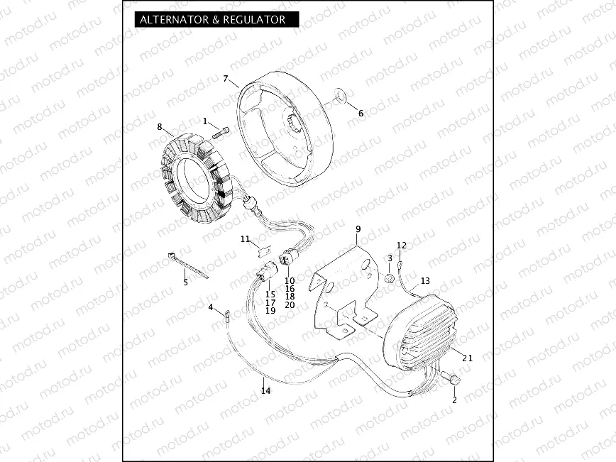 ALTERNATOR & REGULATOR