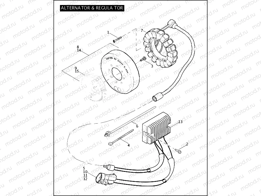 ALTERNATOR & REGULATOR