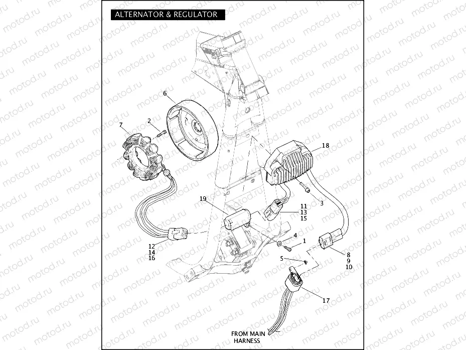 ALTERNATOR & REGULATOR