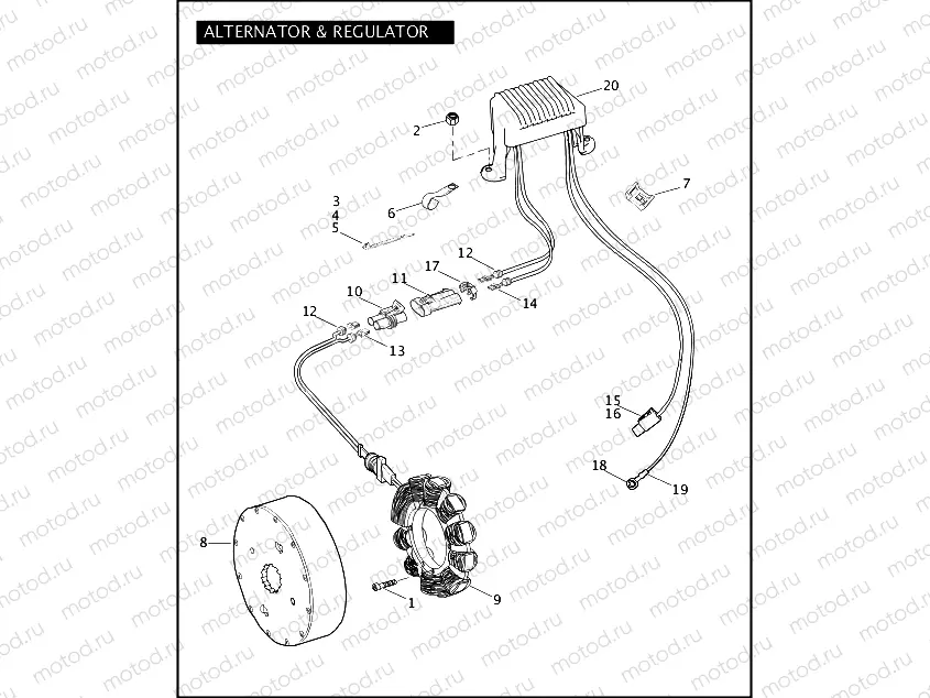 ALTERNATOR & REGULATOR
