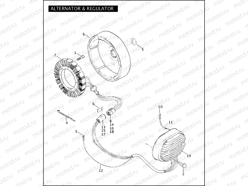 ALTERNATOR & REGULATOR