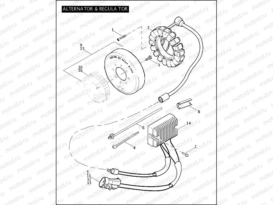 ALTERNATOR & REGULATOR