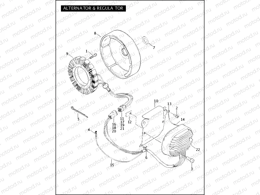 ALTERNATOR & REGULATOR