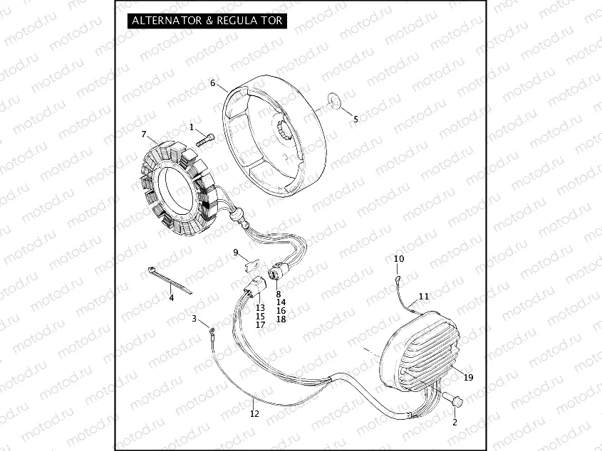 ALTERNATOR & REGULATOR